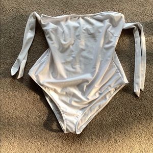 ASOS white swimsuit